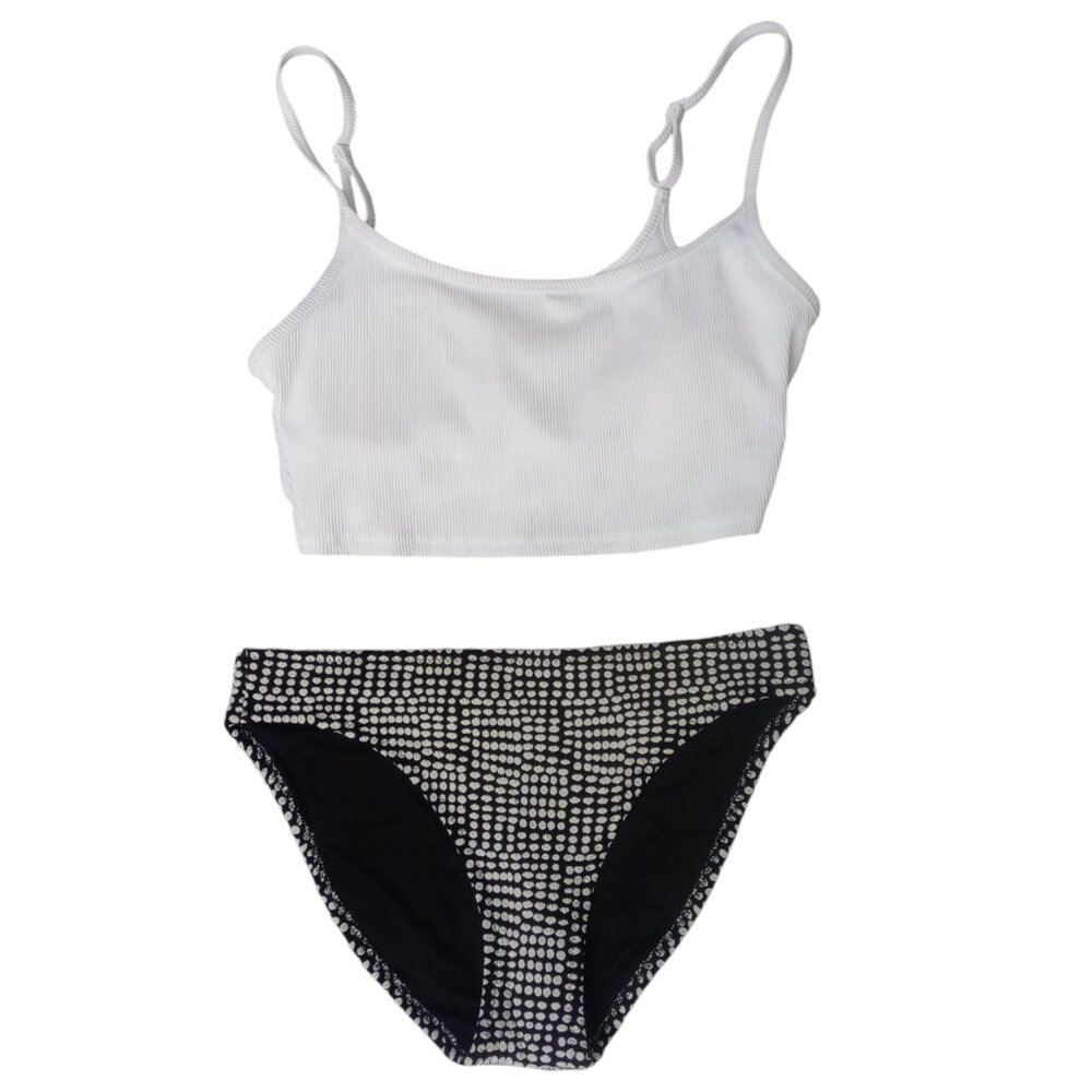 Aerie scoop top & bikini bottom sz S NEW